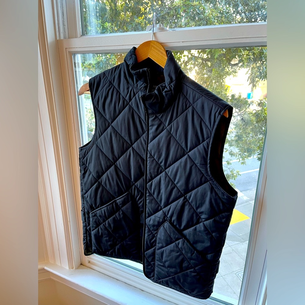 J Crew Bomber Vest